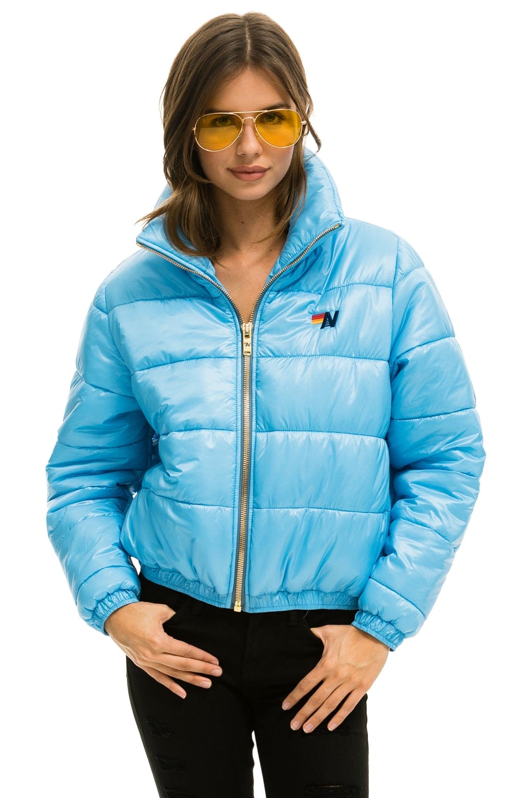 BOLT LUXE APRES PUFFER JACKET - GLOSSY SKY - Image 5
