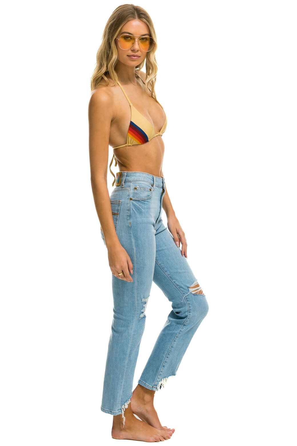 HIGH RISE SLIM BOOT JEAN - SUPER LIGHT - Image 5